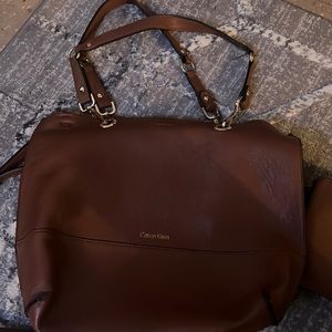 Brown Calvin Klein bag